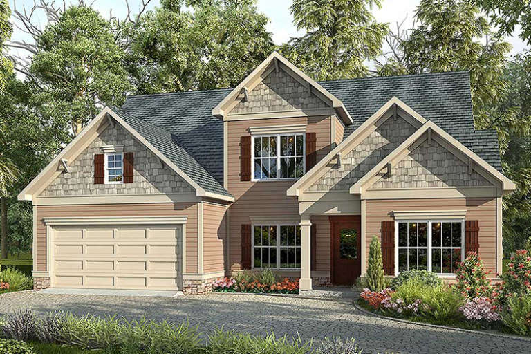 House Plan House Plan #18025 Front Elevation