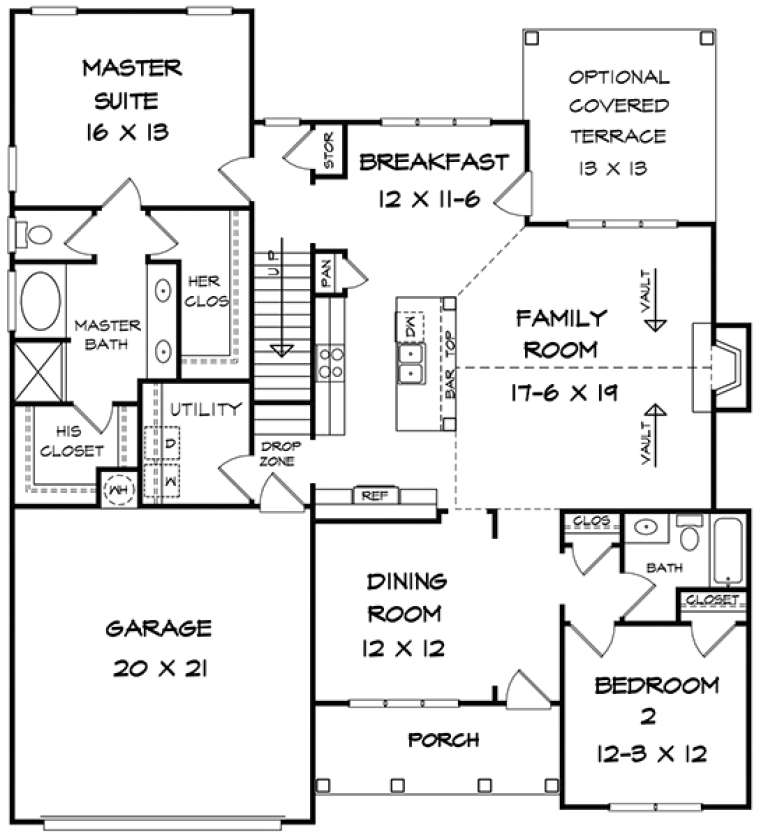House Plan House Plan #18026 Drawing 1