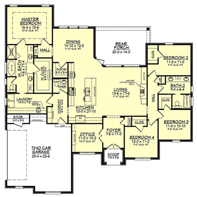 House Plan House Plan #18027 Drawing 1