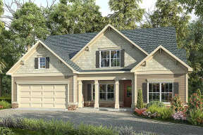 Craftsman House Plan #6082-00028 Elevation Photo