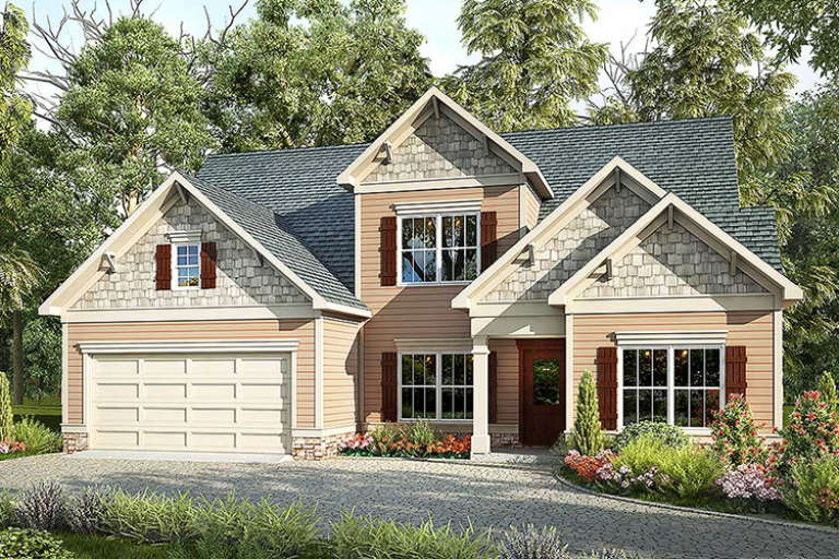 House Plan House Plan #18029 Front Elevation