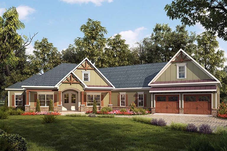 House Plan House Plan #18030 Front Elevation