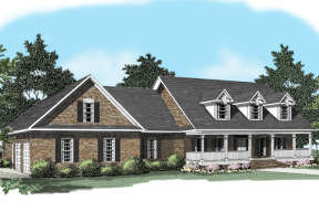 Country House Plan #6082-00036 Elevation Photo