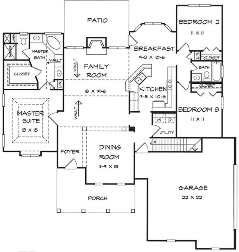 House Plan House Plan #18039 Drawing 1