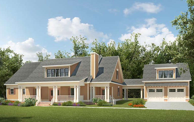 House Plan House Plan #18040 Front Elevation