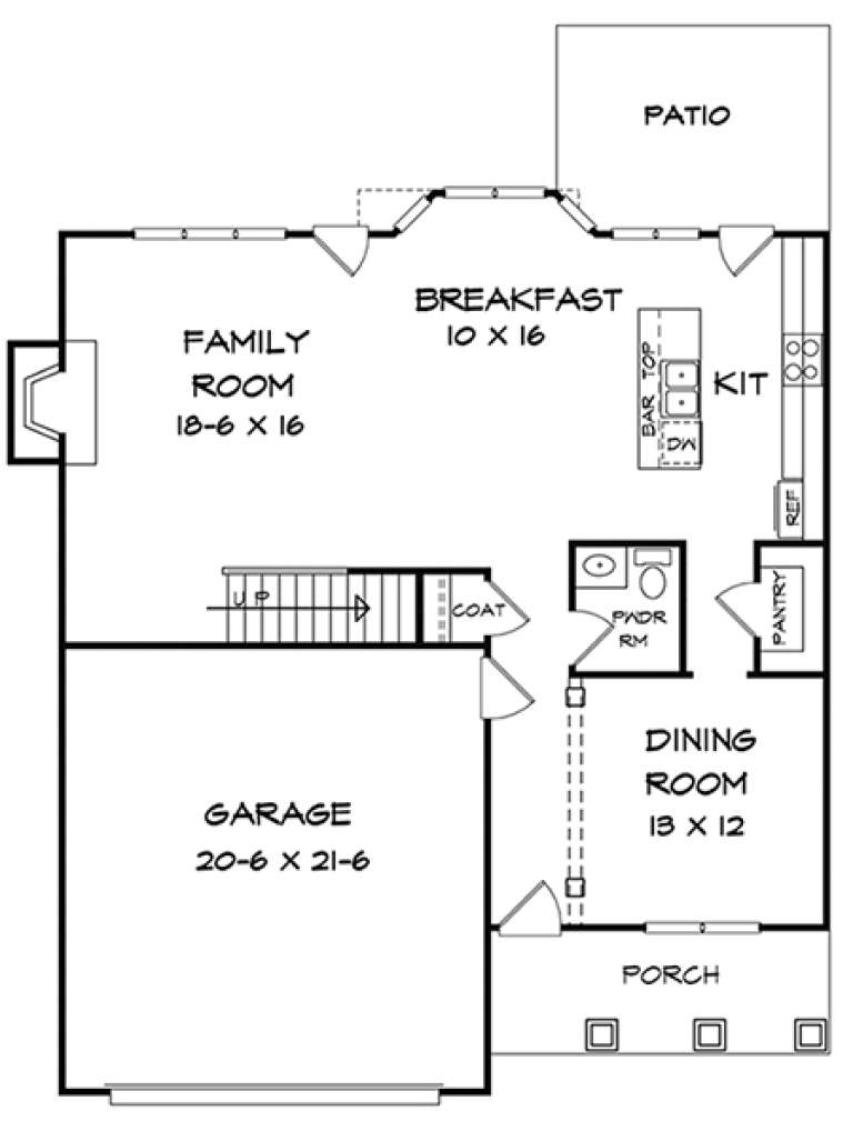House Plan House Plan #18043 Drawing 1