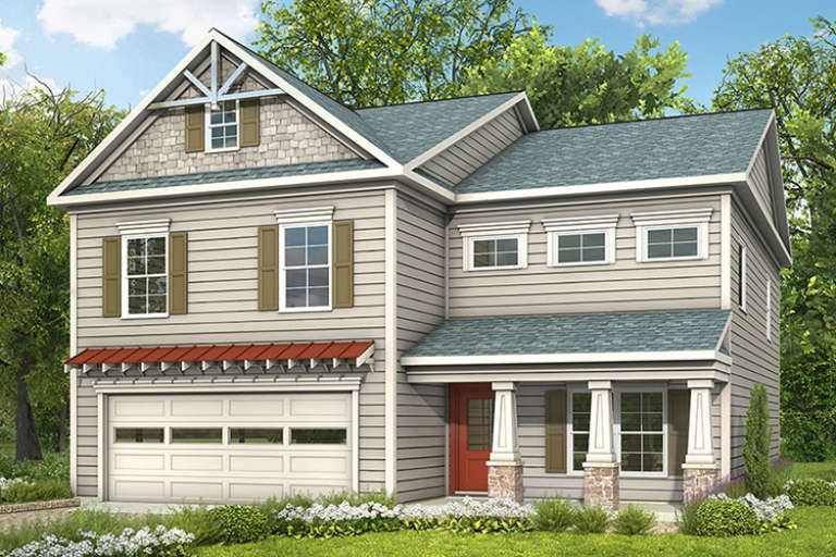 House Plan House Plan #18044 Front Elevation