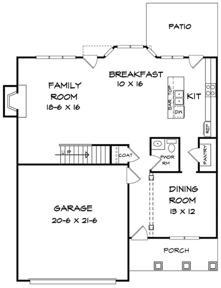 House Plan House Plan #18044 Drawing 1