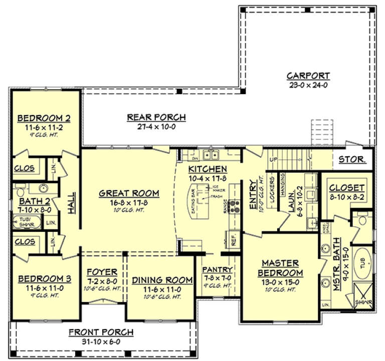 House Plan House Plan #18045 Drawing 1
