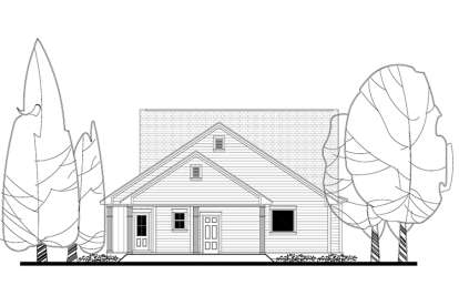 Traditional House Plan #041-00149 Elevation Photo
