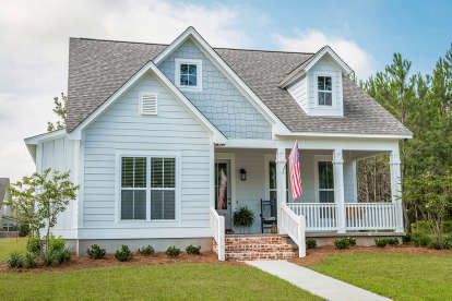 Traditional House Plan #041-00149 Elevation Photo
