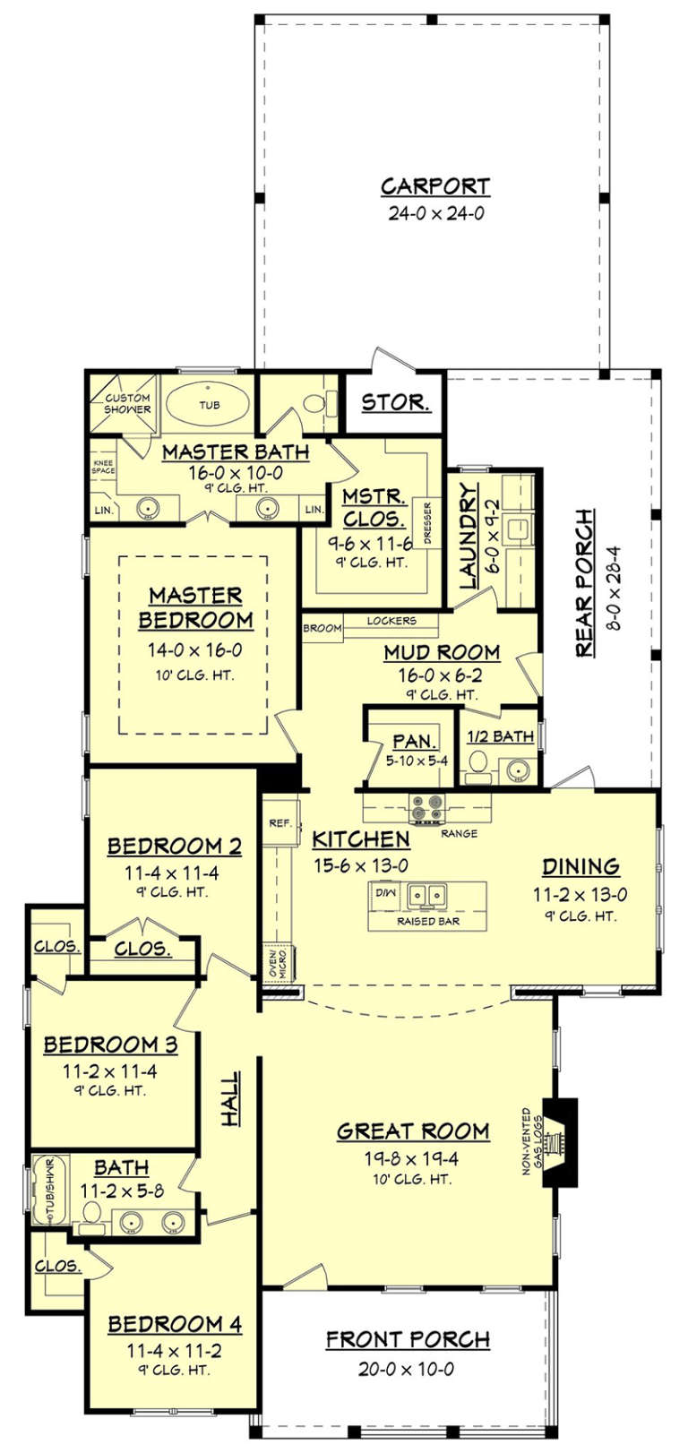 House Plan House Plan #18047 Drawing 1
