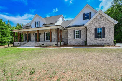 Country House Plan #041-00151 Elevation Photo