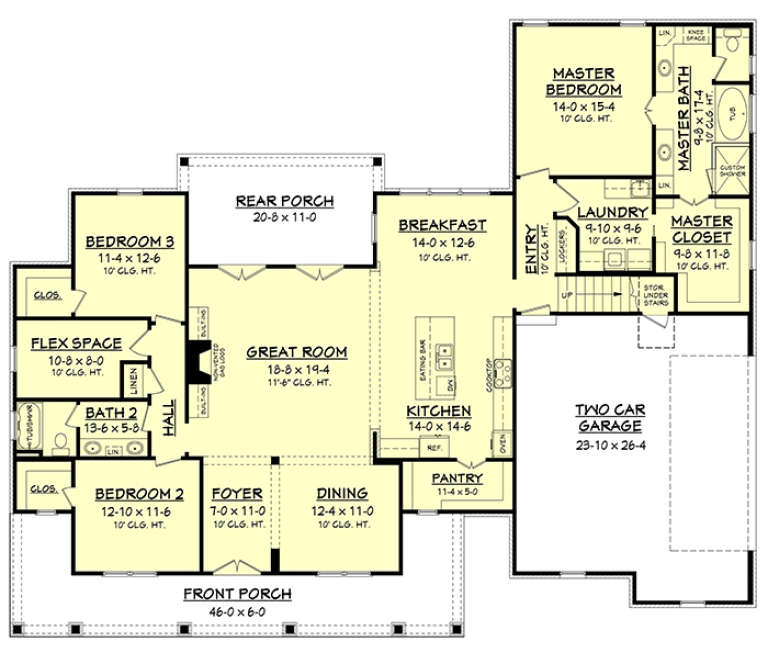 House Plan House Plan #18048 Drawing 1