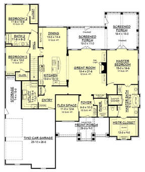 Main for House Plan #041-00152