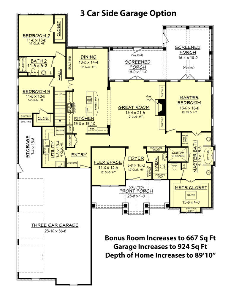 House Plan House Plan #18049 Drawing 3