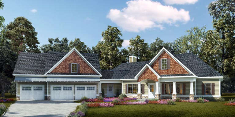 House Plan House Plan #18053 Front Elevation