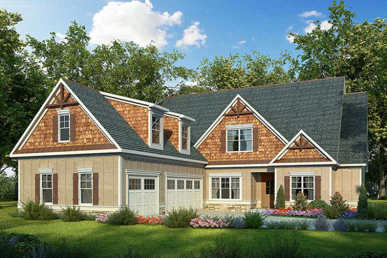 House Plan House Plan #18055 Front Elevation