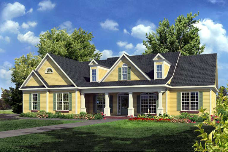 House Plan House Plan #18059 Front Elevation