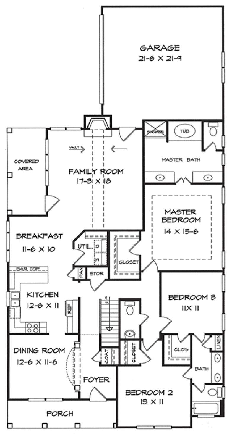 House Plan House Plan #18060 Drawing 1