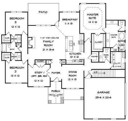 Main for House Plan #6082-00055