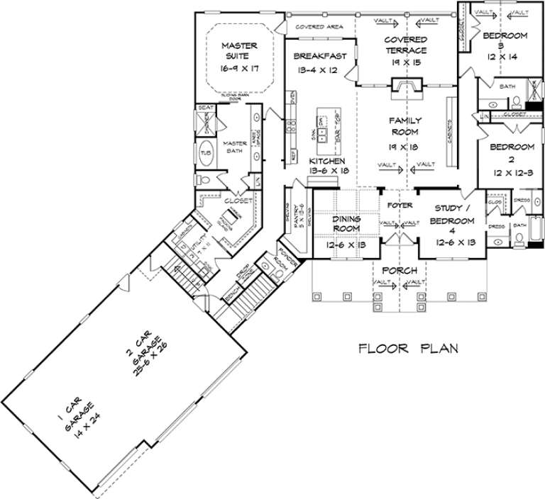 House Plan House Plan #18062 Drawing 1