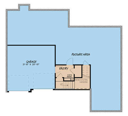 Basement for House Plan #8318-00026