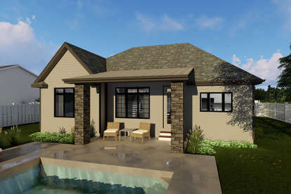 Traditional House Plan #963-00151 Elevation Photo