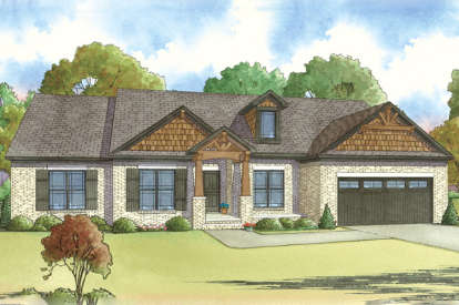 Craftsman House Plan #8318-00027 Elevation Photo