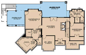 Basement for House Plan #8318-00029