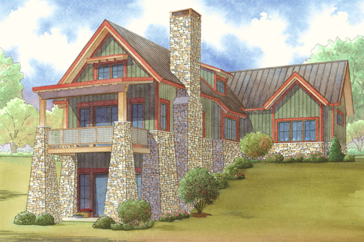 Mountain Rustic Plan: 1,921 Square Feet, 2 Bedrooms, 3 ...