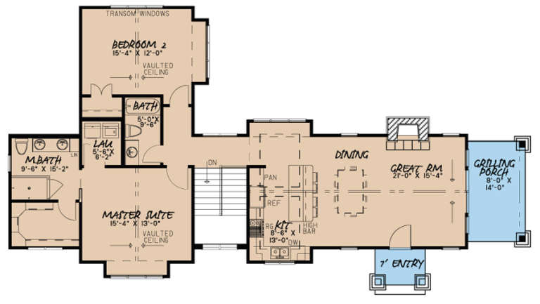 House Plan House Plan #18068 Drawing 1