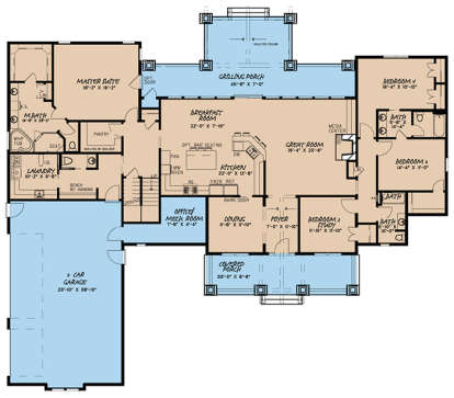 Main Floor  for House Plan #8318-00032