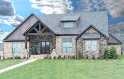 5 Bed, 2 Bath, 2513 Square Foot House Plan - #8318-00033