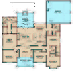 Main Floor for House Plan #8318-00033