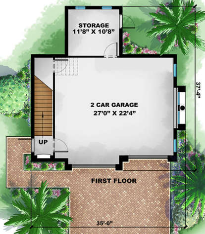 Lower for House Plan #1018-00262
