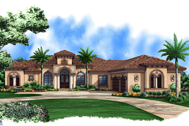 House Plan House Plan #18076 Front Elevation