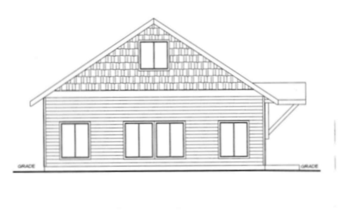 Country House Plan #039-00436 Elevation Photo