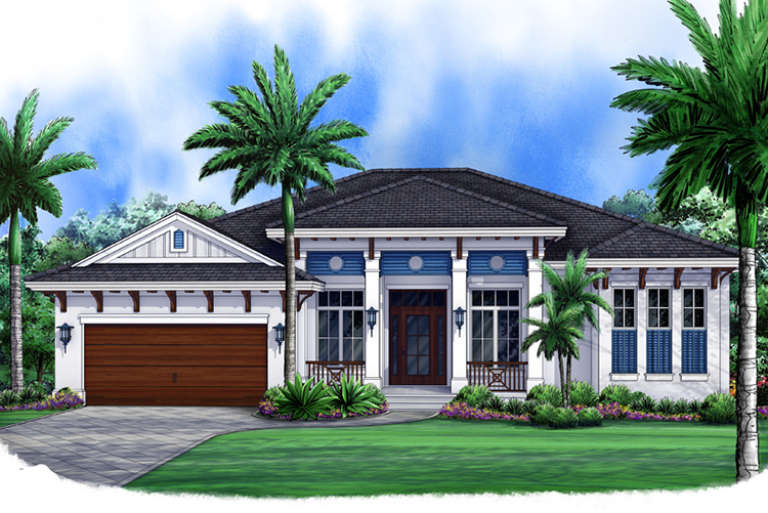 House Plan House Plan #18084 Front Elevation