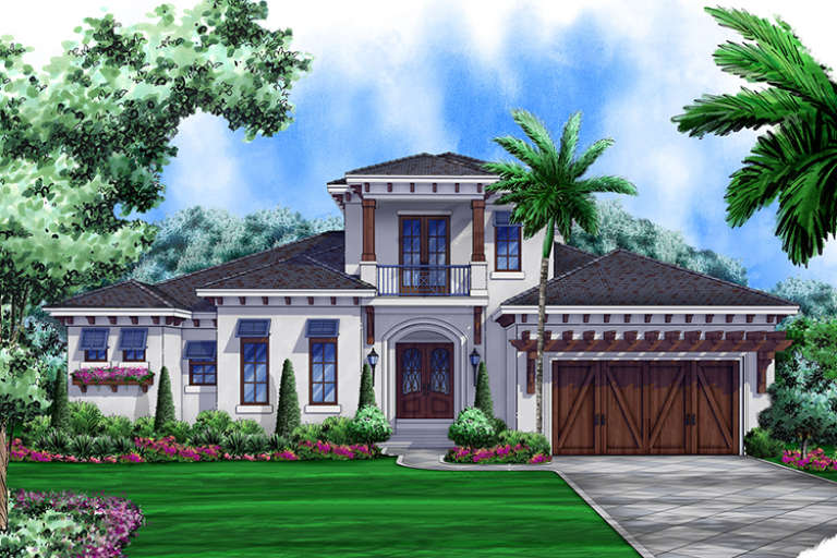 House Plan House Plan #18087 Front Elevation