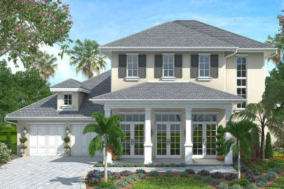 House Plan House Plan #18088 Front Elevation