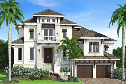 3 Bed, 3 Bath, 4712 Square Foot House Plan - #1018-00279