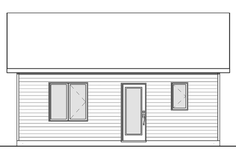 Craftsman House Plan #034-01118 Elevation Photo