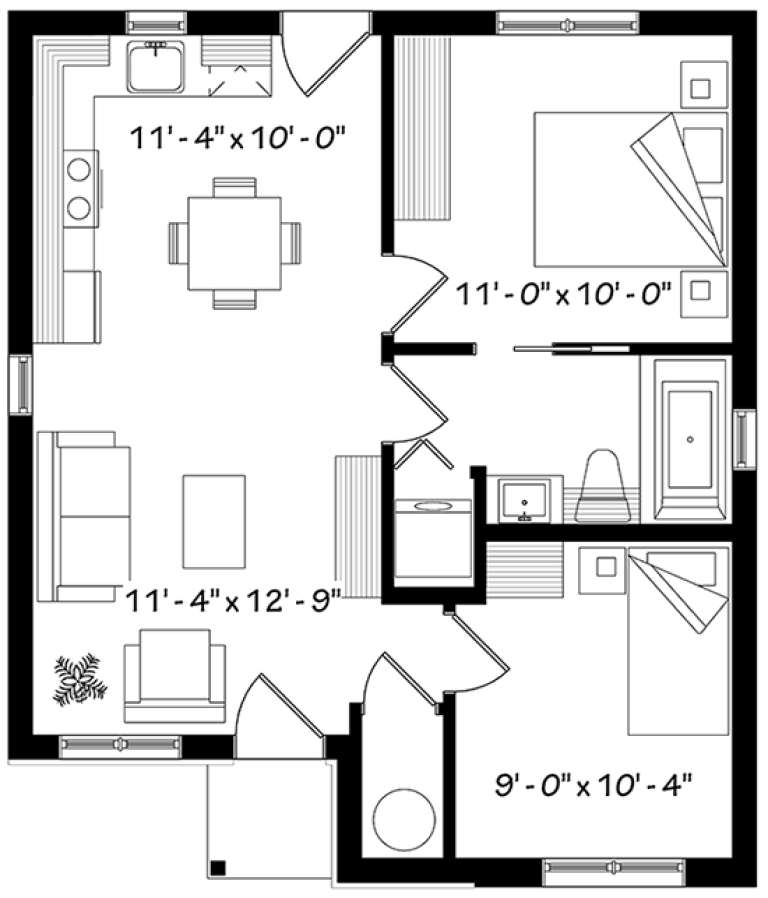 House Plan House Plan #18091 Drawing 1
