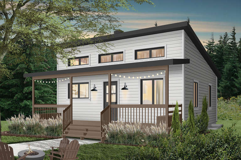 Cottage House Plan #034-01119 Elevation Photo