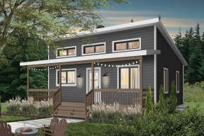 Cottage House Plan #034-01119 Elevation Photo