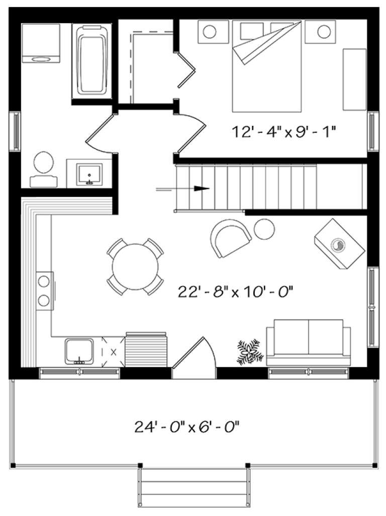 House Plan House Plan #18092 Drawing 1