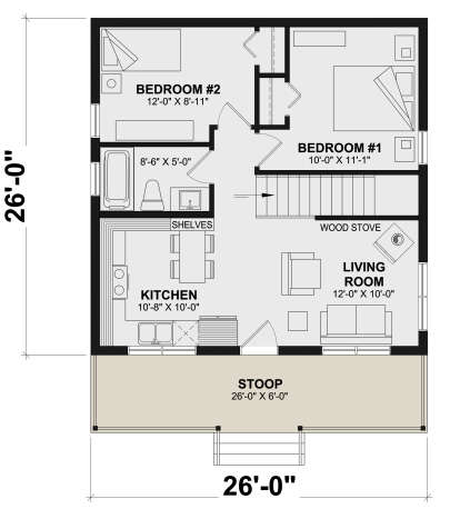 House Plan House Plan #18093 Drawing 1