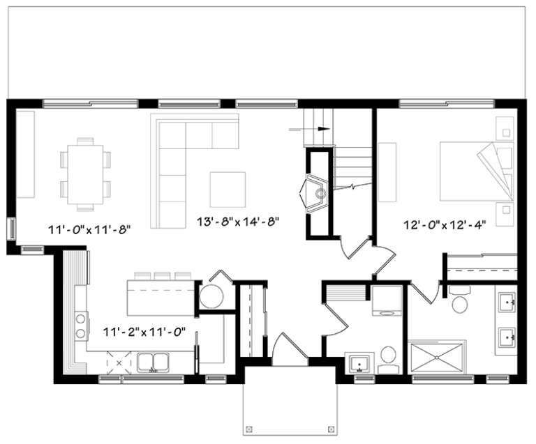 House Plan House Plan #18097 Drawing 1