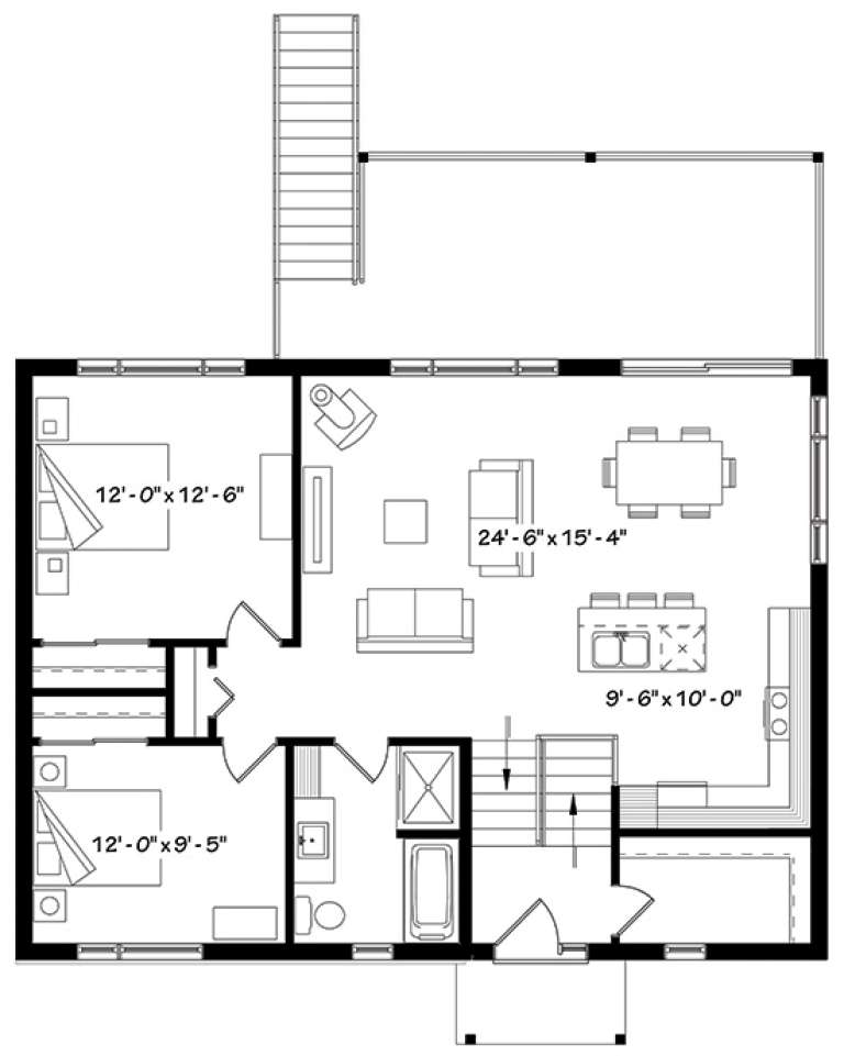 House Plan House Plan #18099 Drawing 1